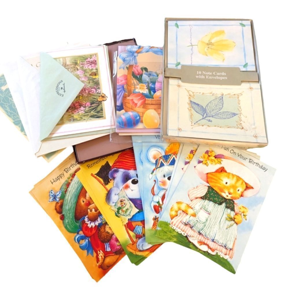 ‎Large lot of cards and stationary